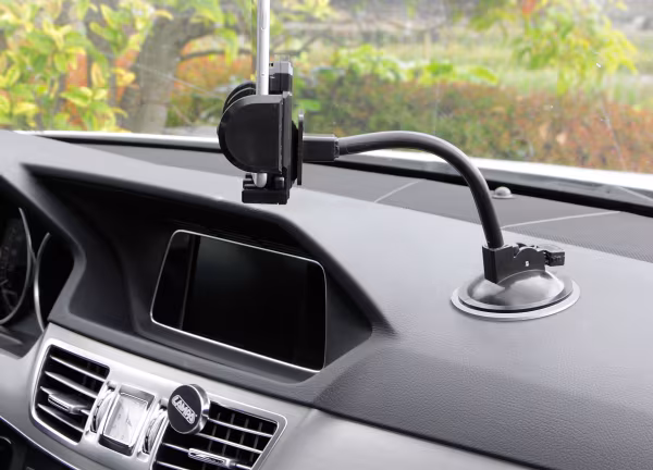 Lampa Sticky, base adesiva trasparente multi uso.