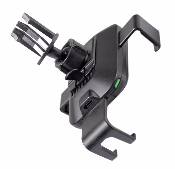 Lampa Graviton Wireless, porta telefono per bocchette d’aerazione con carica batteria wireless