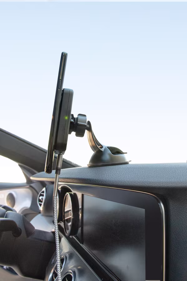Lampa Magneto Wireless, porta telefono magnetico con carica batteria wireless