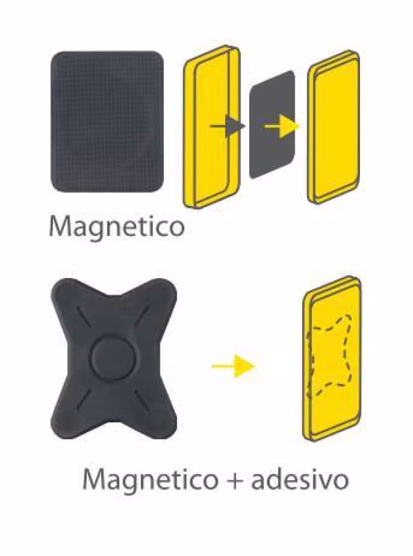 Lampa Magneto Wireless, porta telefono magnetico con carica batteria wireless