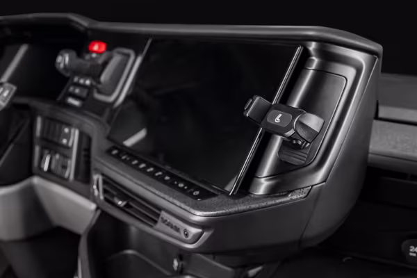 Lampa Snap 2.0 Compact, porta telefono a clip con base adesiva