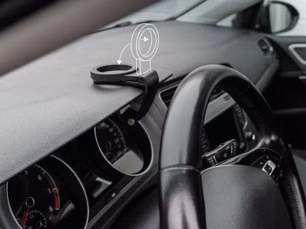Lampa Magneto Dash, porta telefono magnetico da cruscotto