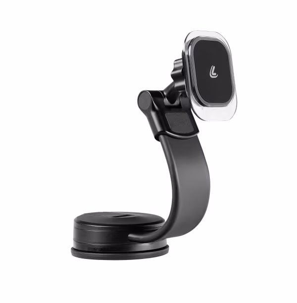 Lampa Magneto Flex, porta telefono magnetico con ventosa adesiva a basso profilo