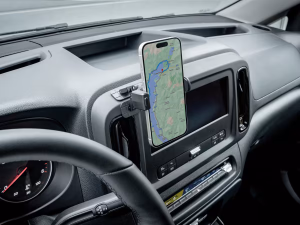 Lampa Snap Bipod 2.0, porta telefono a clip con  doppia base adesiva