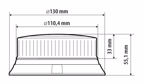 Lampa RL-21, luce di segnalazione a Led, 12/24V
