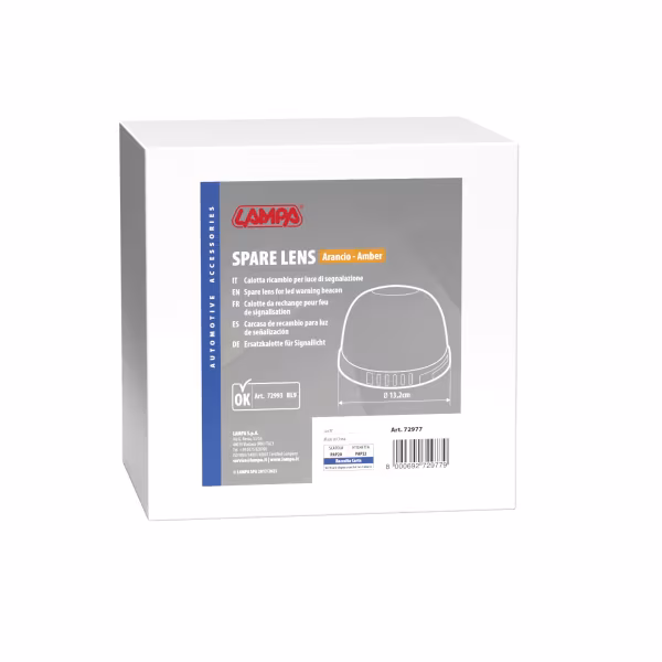 Lampa Calotta ricambio per luce di segnalazione art. 72993