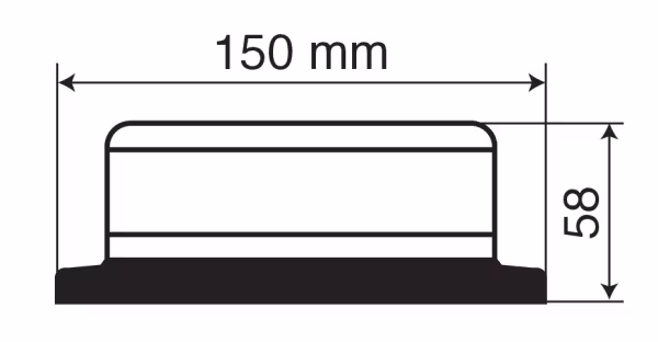 Lampa RL-6, luce di segnalazione a led, 12/24V