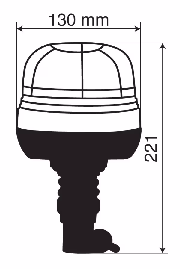 Lampa RL-9, luce di segnalazione a Led, 12/24V