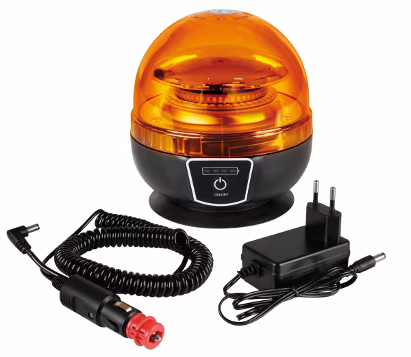 Lampa RL-16, luce di segnalazione a led, ricaricabile, 12/24V+230V