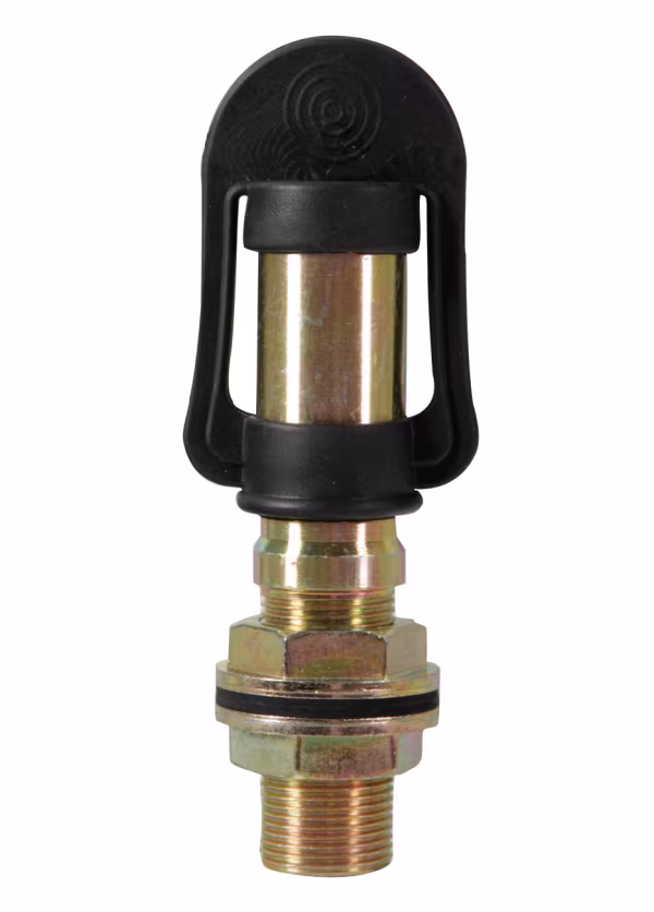 Lampa Fix-2, Perno con spinotto DIN per luce di segnalazione, attacco tubolare