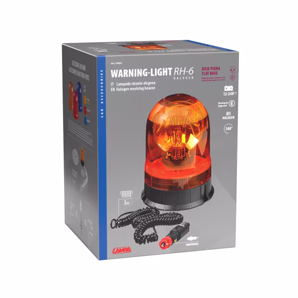 Lampa RH-6, Luce di segnalazione alogena 12/24V