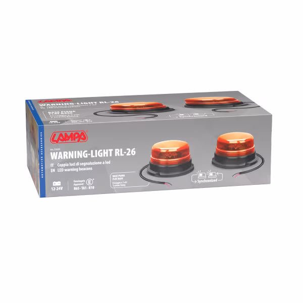 Lampa RL-26, coppia luci di segnalazione a Led, 12/24V