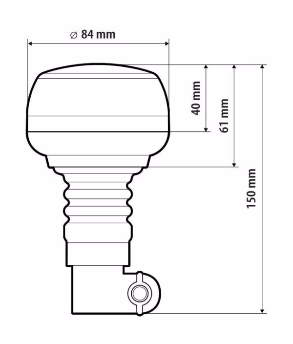Lampa RL-17, luce di segnalazione a Led, 12/24V
