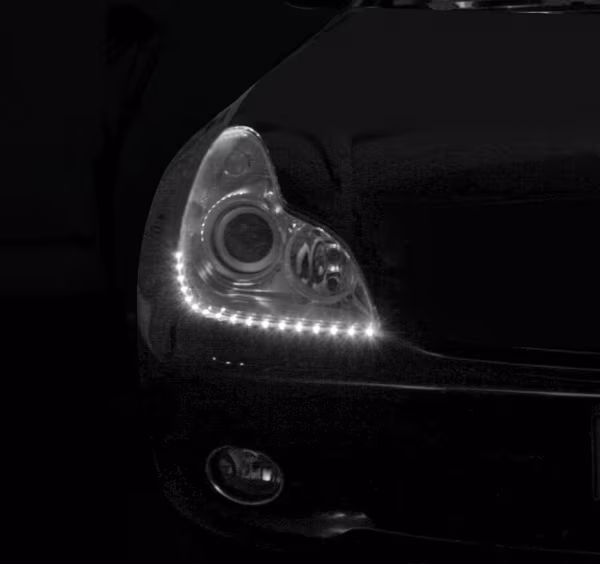Pilot Flex Strip, 12V - 21 Led - 2x50 cm - Bianco