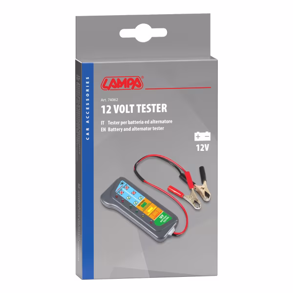 Lampa Tester per batteria e alternatore, 12V