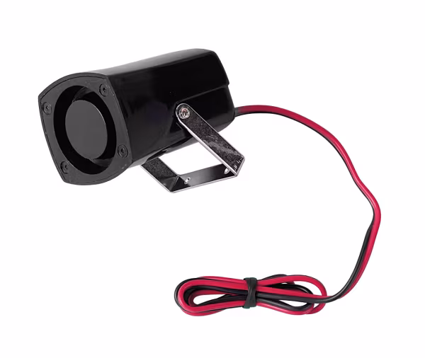 Lampa Retro-Bip, Allarme acustico per retromarcia - 12/24V - 1,0A - 120 dB