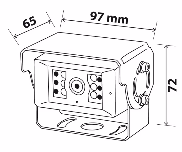 Lampa T1, Telecamera