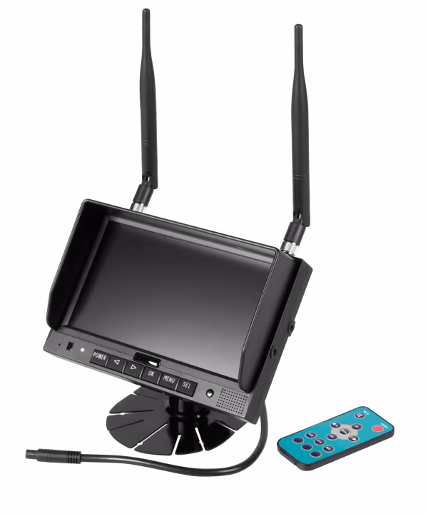 Lampa M4, Monitor LCD 7\" Wireless, Cam 1+2+3+4
