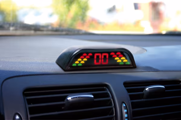 Lampa Setay W4, kit 4 sensori parcheggio con display wireless, 12V
