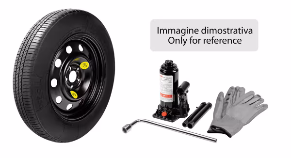 Lampa Acciaio - 155/90-17 - Kit ruotino di scorta