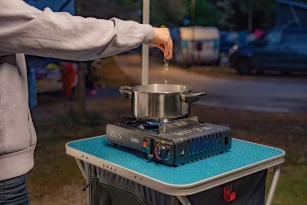 Lampa Zeus, fornello portatile a gas