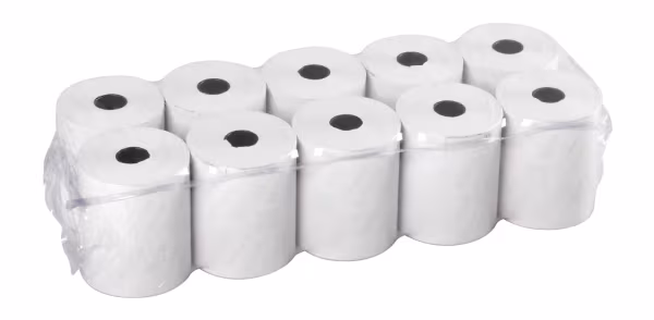 Lampa Rotoli carta termica per registratori di cassa, 10 pz - 55 g/m²