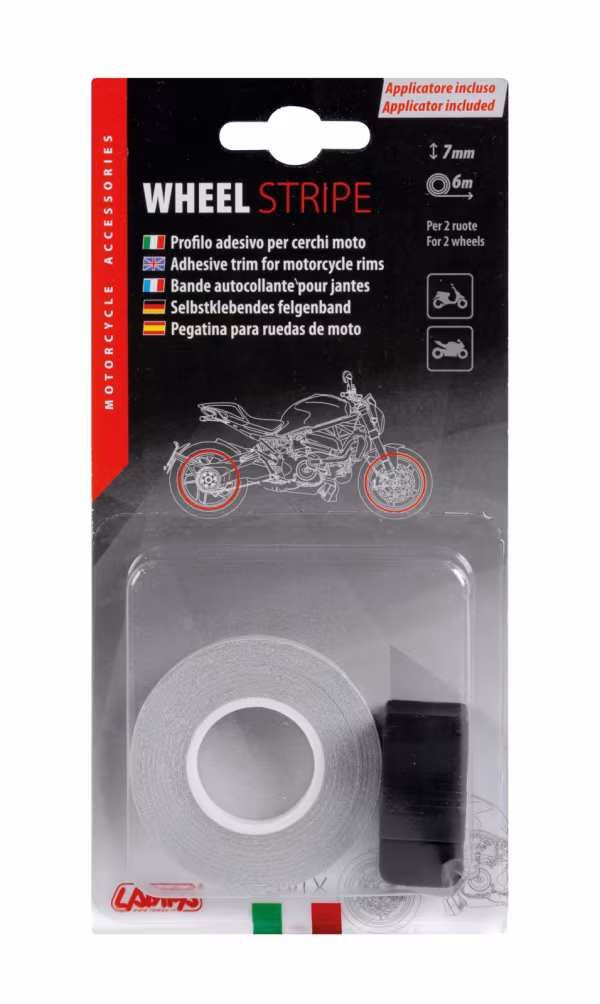 Lampa Wheel Stripe Reflective, profilo adesivo per cerchi ruota