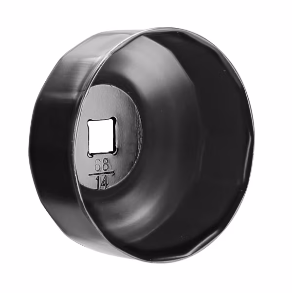 Lampa Chiave svita filtro a tazza per filtro olio per filtro Ø 68 mm con 14 lati