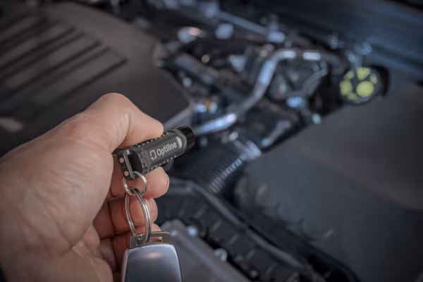 Optiline OptiTag Torch, torcia portachiavi con localizzatore integrato