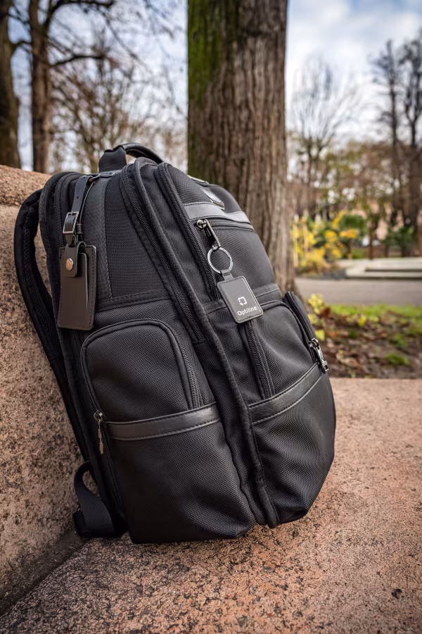 Optiline OptiTag Keychain, portachiavi con localizzatore integrato