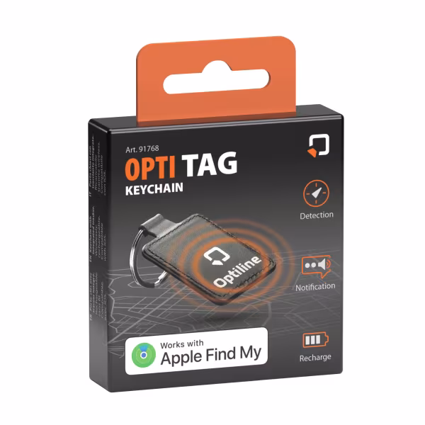 Optiline OptiTag Keychain, portachiavi con localizzatore integrato