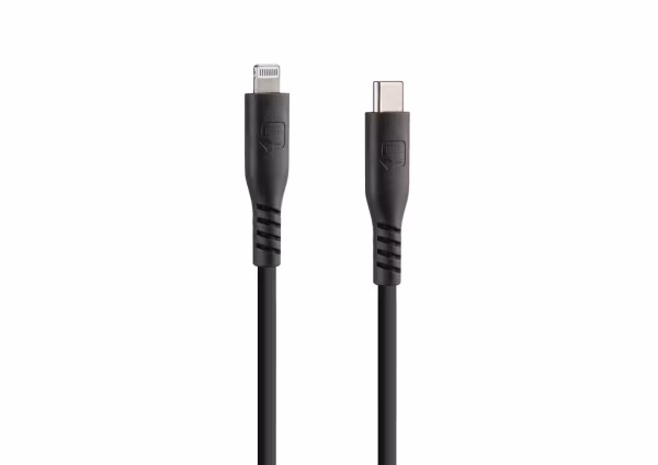Optiline Pro, cavo in silicone Usb Type C > Apple 8 Pin