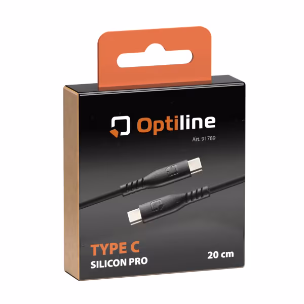 Optiline Pro, cavo in silicone Usb Type C > Usb Type C