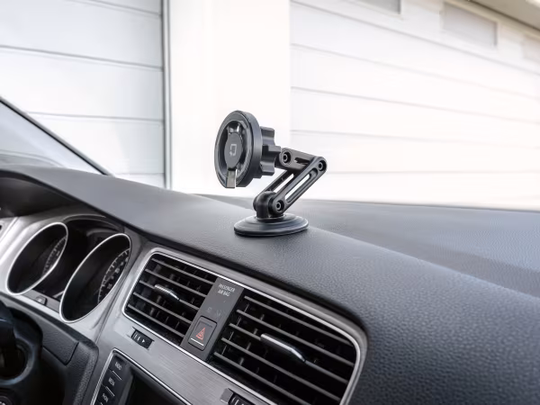 Optiline Mag Pro Fold, porta telefono magnetico con braccio orientabile e ripiegabile