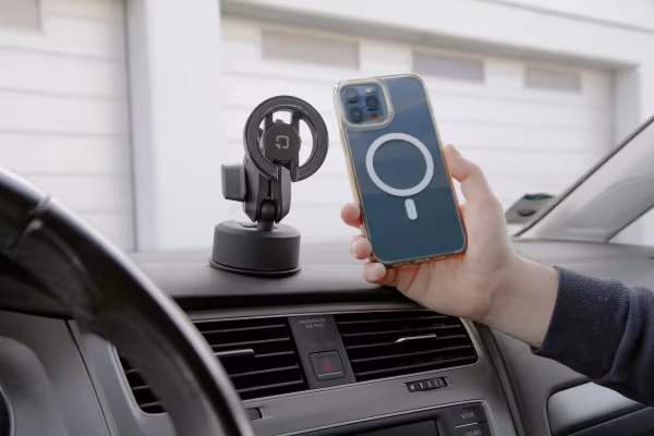 Optiline Mag Pro Orbit, Porta telefono magnetico con attacco a ventosa adesiva