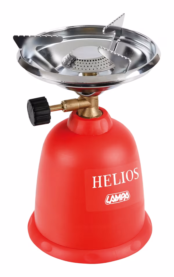 Lampa Helios, fornello a gas