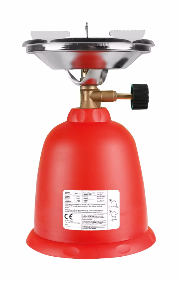 Lampa Helios, fornello a gas