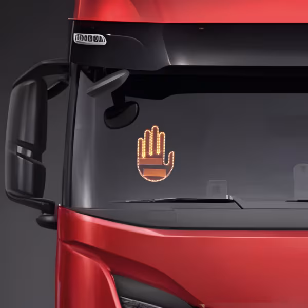 Lampa Led Hand Gestures, luce decorativa - 203 Led Smd