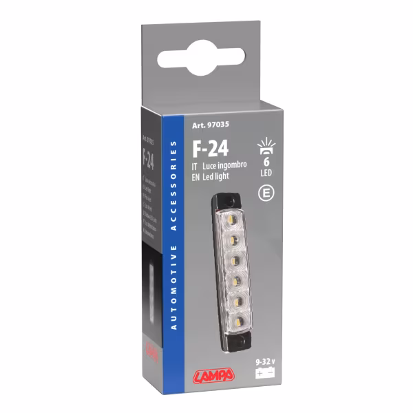 Lampa Luce ingombro - 6 Led - 12/24V
