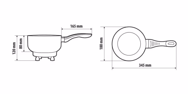 Lampa Electric Saucepan, pentola elettrica - Ø 18 cm - 12V - 170W - 13A