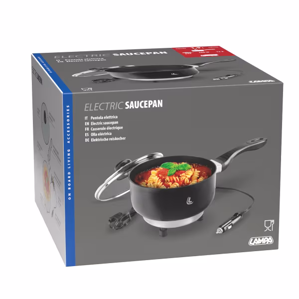 Lampa Electric Saucepan, pentola elettrica - Ø 18 cm - 24V - 260W - 13A