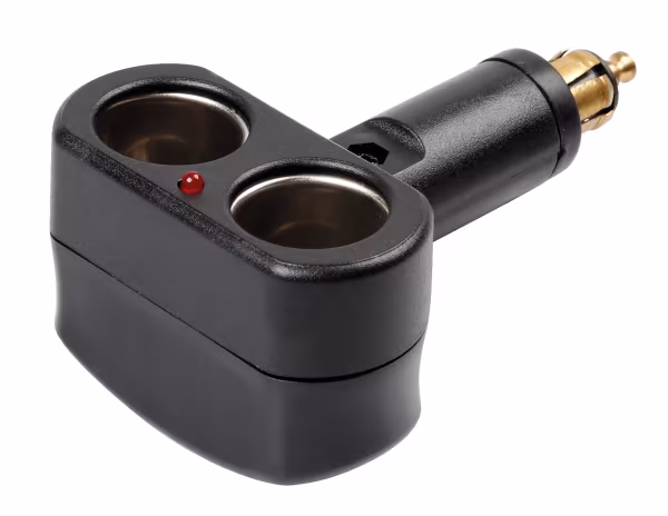 Lampa AD-1, Adattatore presa corrente doppia, 12/24V