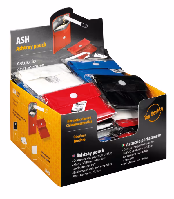 Lampa Ash, astuccio portacenere