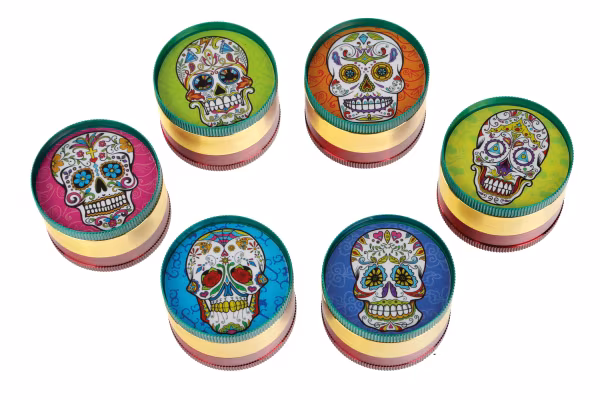 Lampa Skull, grinder trita tabacco