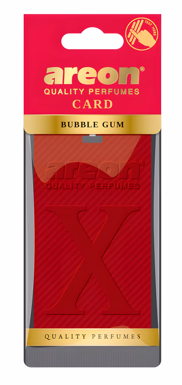 Areon Areon X Card, deodorante per abitacolo - Bubble Gum