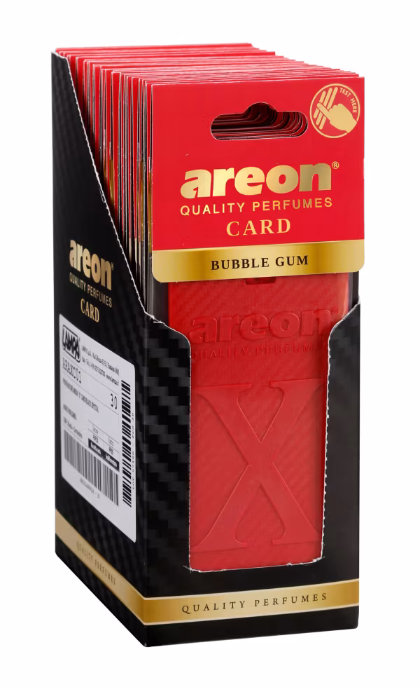 Areon Areon X Card, deodorante per abitacolo - Bubble Gum