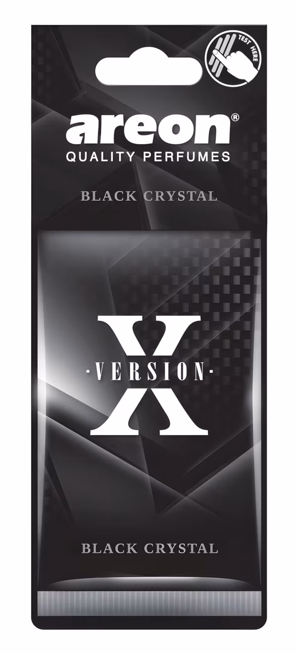 Areon Areon X Version, deodorante per abitacolo - Black Crystal