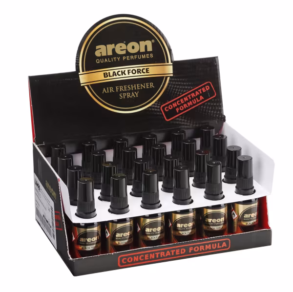 Areon Areon Black Force, deodorante per abitacolo - 30 ml - Silver