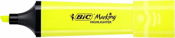Lampa Bic Highlighter Flat, evidenziatori fluo, confezione 4 colori