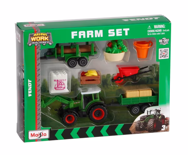 Burago Mini Work Farmset, Maisto, 3\" - 1 pz assortito